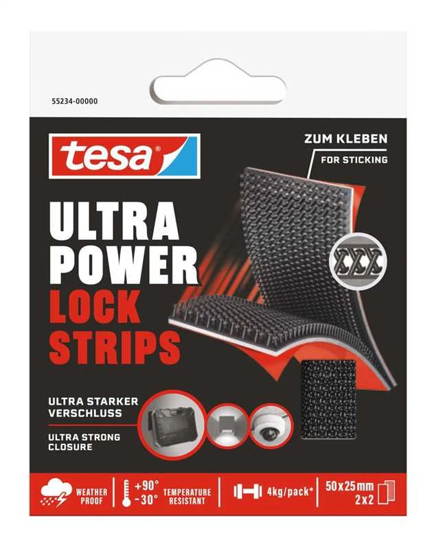 Divpusējā līmlente Tesa Ultra Power Lock, divpusējs, 0.05 m x 25 mm