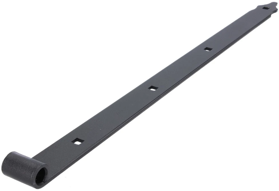 DMX Lankstas uždedamas ZP 600x35/4.0x13 mm plieno juodas