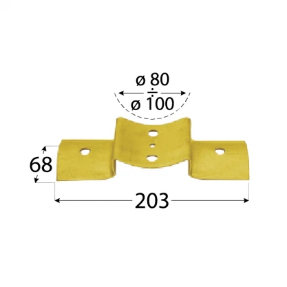DMX Laikiklis LBO 1 203x68mm