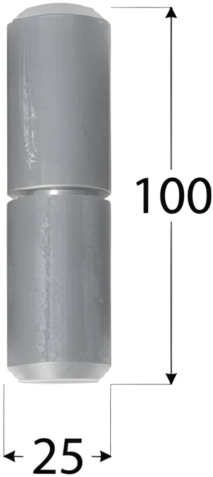 DMX Virinamas lankstas ZTK 25, 25 x 100 mm