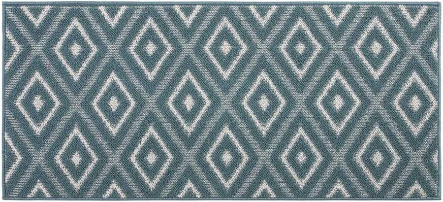 Domoletti Emmevi Kilimas vidaus Viola, mėlynas/žalias, 80 cm x 50 cm