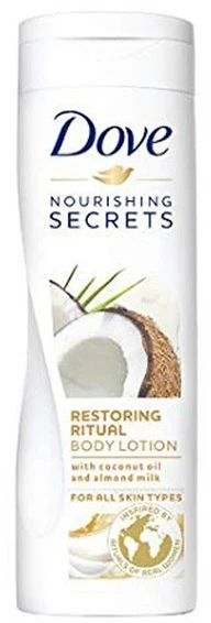 Dove maitininantis Secrets Restoring Ritual Losjonas kūnui moterims, 400 ml