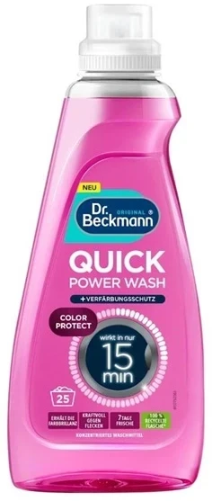Skystas skalbiklis Dr. Beckmann QUICK COLOUR. 0.8 l