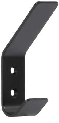 Domoletti HANGER 1 HOOK ALIUM Juodas 100X30X50