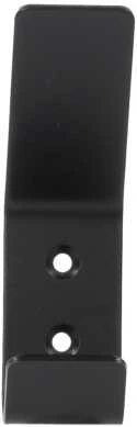 Domoletti HANGER 1 HOOK ALIUM Juodas 100X30X50
