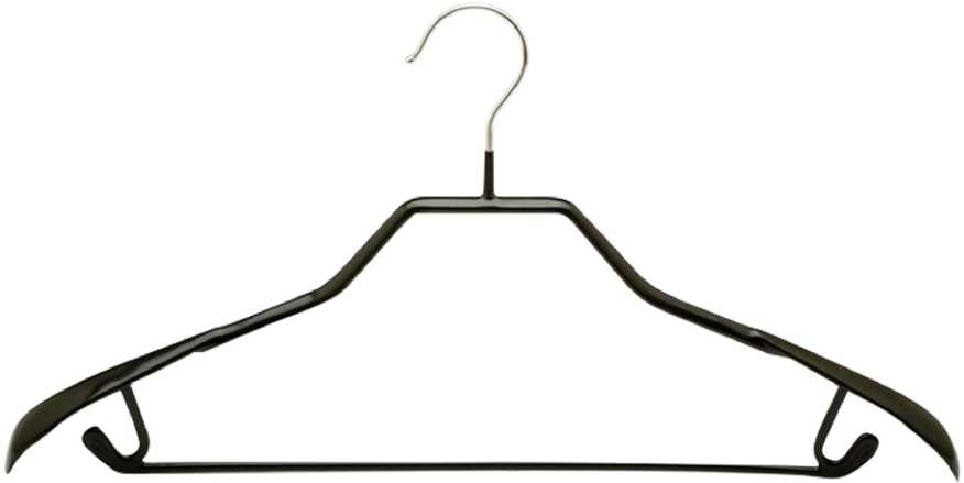 Okko Goclever PVC DIPPED HANGER LSMD031 Juodas