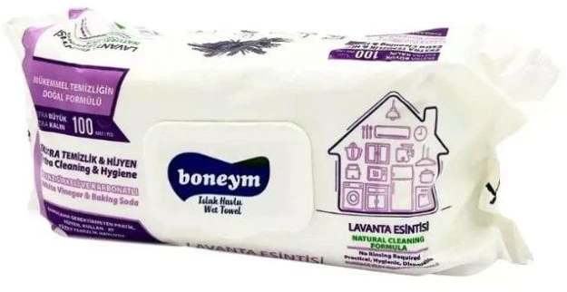 BONEYM Lumarko Surface clean wipes Lavend 100pcs