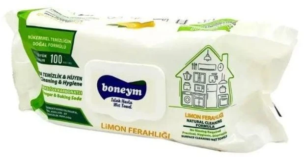 BONEYM Lumarko Surface clean wipes lemon 100PCS
