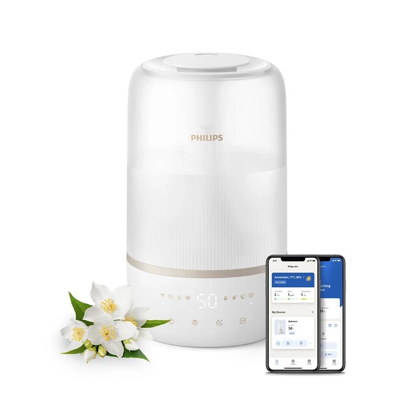 Oro drėkintuvas Philips 1000 serija, iki 41 kv. m, Baltas