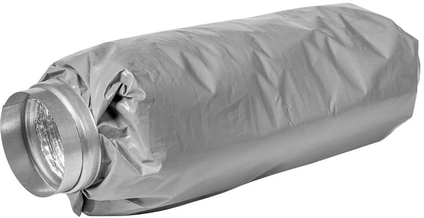 Drėkintuvas Lankstus duslintuvas su izoliacija Europlast, pilka sp., 160 mm