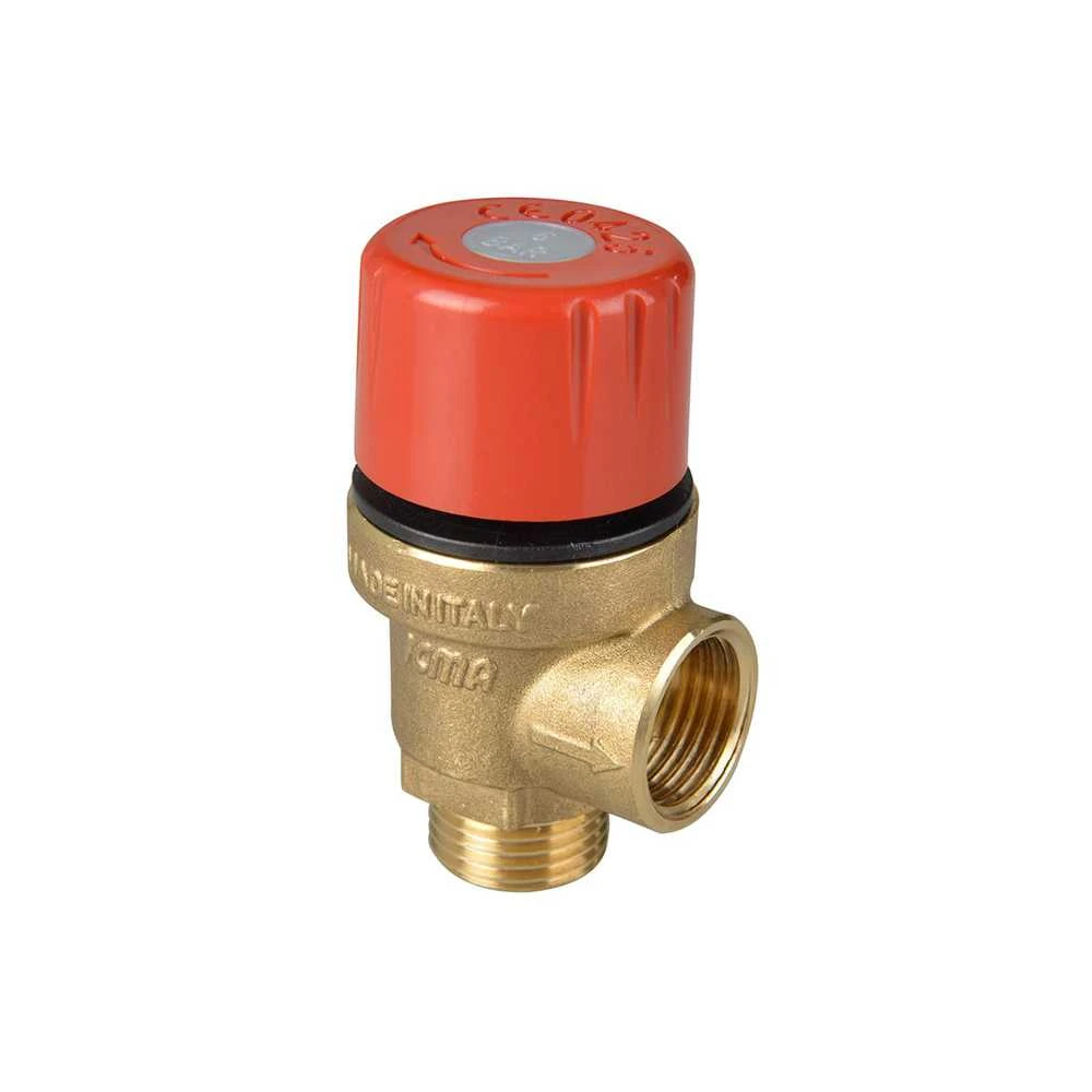 Apsauginis vožtuvas ICMA 1/2″, 6 BAR M/F