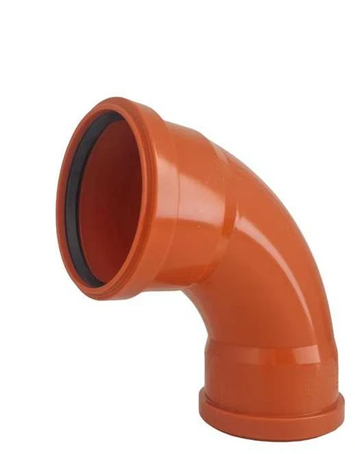 Dvimovė alkūnė lauko kanalizacijai Magnaplast, 110 mm, 87 °