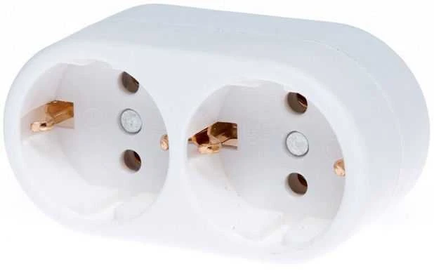 Dvivietis skirstytuvas Okko, 16 A, 250 V