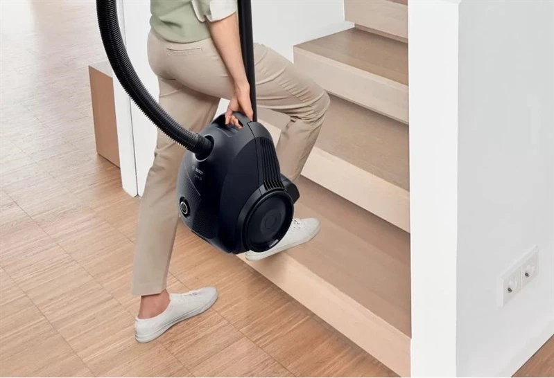 Bosch BGLS2BA3H Serija 2, Dulkių siurblys su maišeliu, Juoda