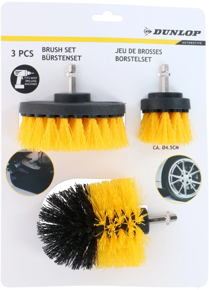 Dunlop Automobilio valymo antgalių rinkinys 3 vnt.
