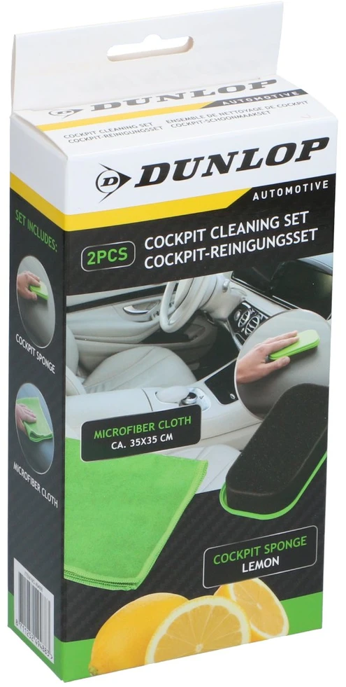 Automobilio valymo rinkinys Dunlop Interjero priežiūrai 2vnt