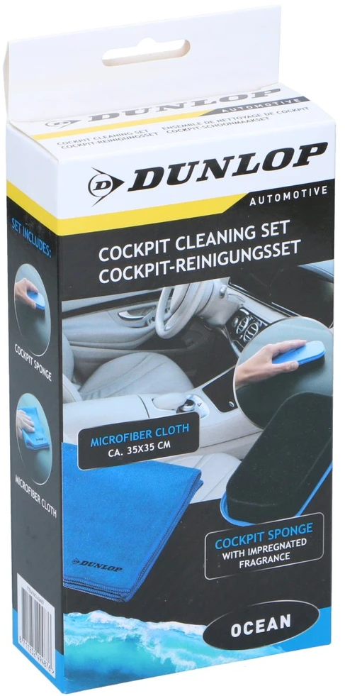 Dulkių siurblys Rinkinys DO CZYSZCZENIA KOKPITU 2 ELEMENTY DUNLOP OCEAN