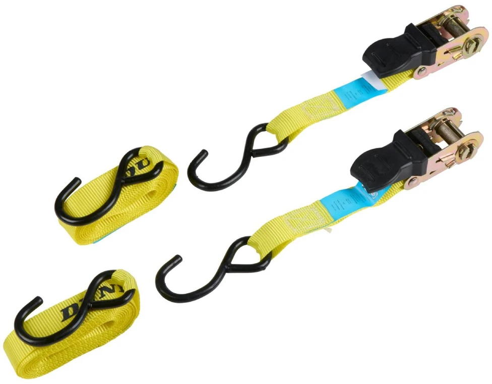 Dunlop - Reketinis tvirtinimo diržas su fiksavimo mechanizmu 5 m / 150 kg 2 vnt.