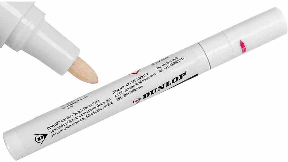 Dunlop Baltas žymeklis automobilių padangoms