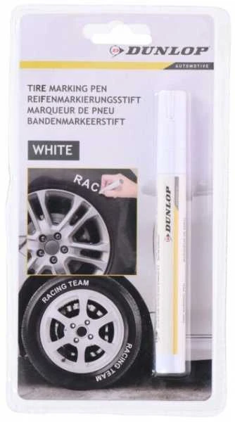 Dunlop Baltas žymeklis automobilių padangoms