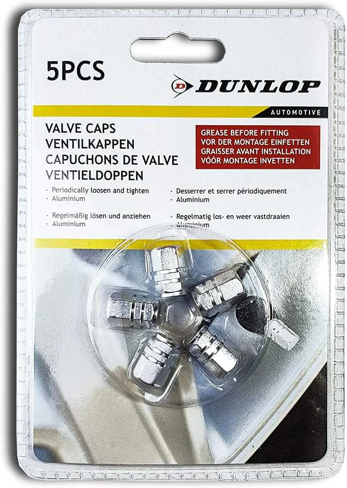 Dunlop - Valve caps (Sidabrinis)