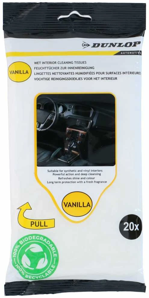 Dunlop Drėgnos servetėlės 20vnt