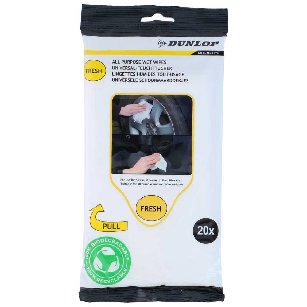 Dunlop Drėgnos servetėlės 20vnt