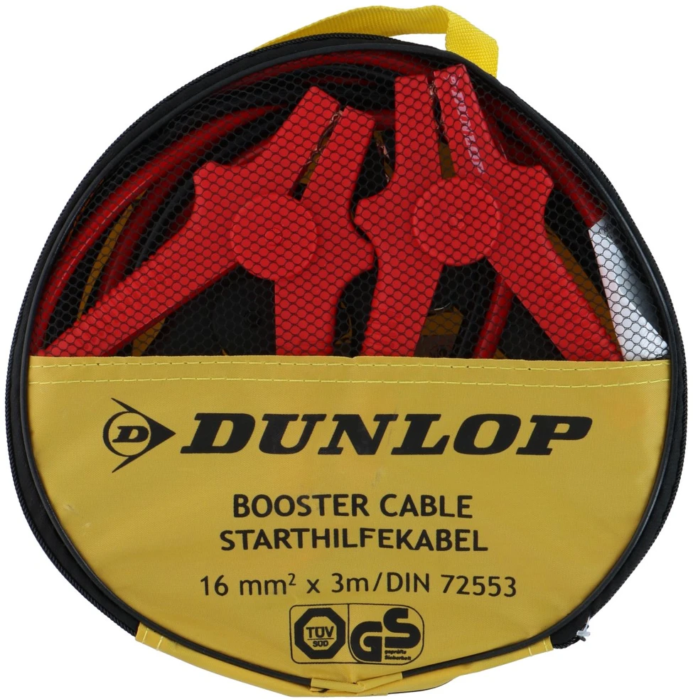 Dunlop automobilio paleidimo kabeliai 3 m 16 mm2