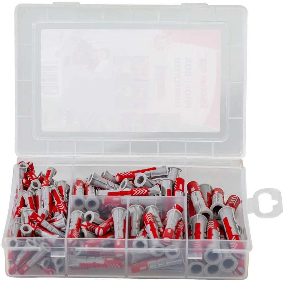 Kaiščių DuoPower rinkinys Profi-Box , Fischer 132 vnt.