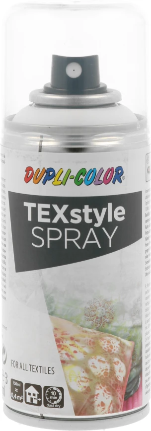 Purškiami dažai tekstilei DUPLI-COLOR, Baltas, 150 ml