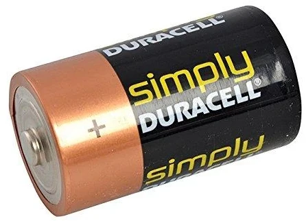 Elementai DURACELL. D/LR20. 1,5 V. 2 vnt.