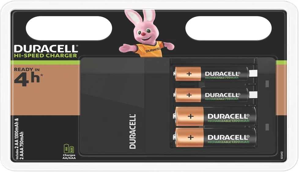 Duracell 5000394114500 baterijų įkroviklis AC