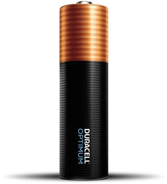 Duracell Optimum AA (LR6) šarminės baterijos, 4 vnt.
