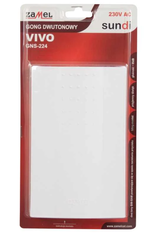 Durų skambutis ZAMEL GNS-224