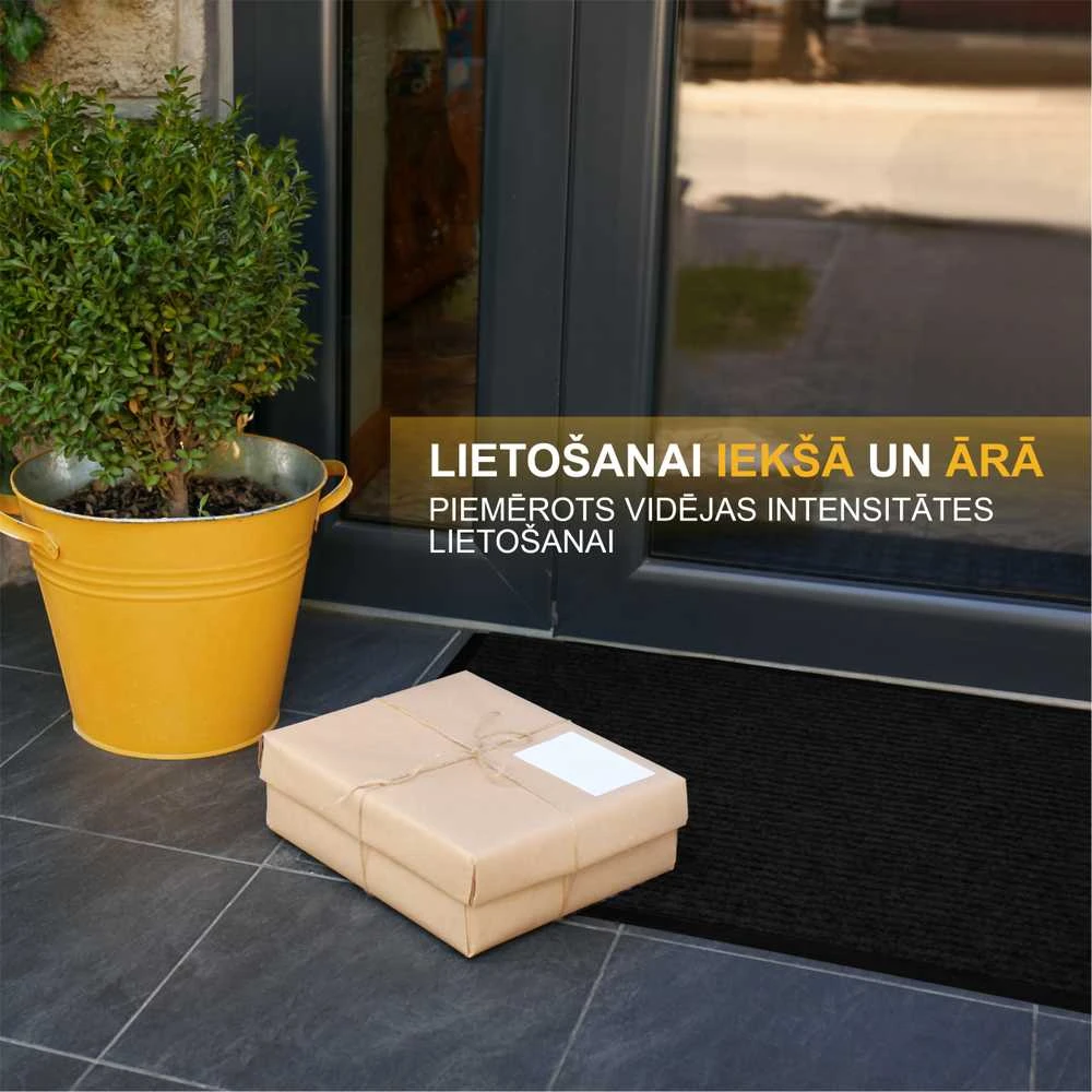 Okko JetWorld DOOR MAT SPHINX 380 6008 Juodas