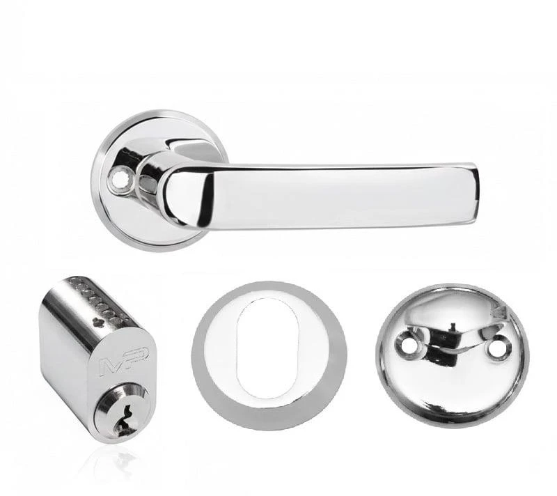 Durų rankena, vidaus MP MRO-06-35A set, chromo