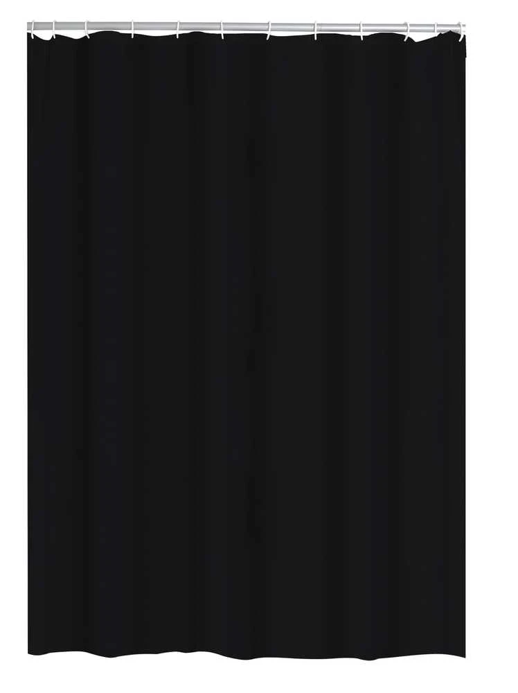 Dušo užuolaida Ridder 45300, juoda sp., 180 cm x 200 cm
