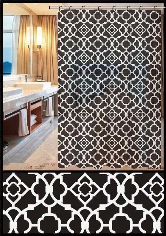 Thema Lux Sourcing Tiekimas DUŠO UŽUOLAIDA ZHY107-1 180X180CM PEVA