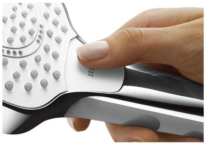 Dušo galvutė Hansgrohe Croma Select E Vario EcoSmart, chromo sp., 11 cm