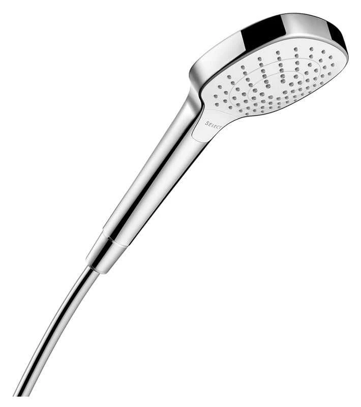 Dušo galvutė Hansgrohe Croma Select E Vario EcoSmart, chromo sp., 11 cm
