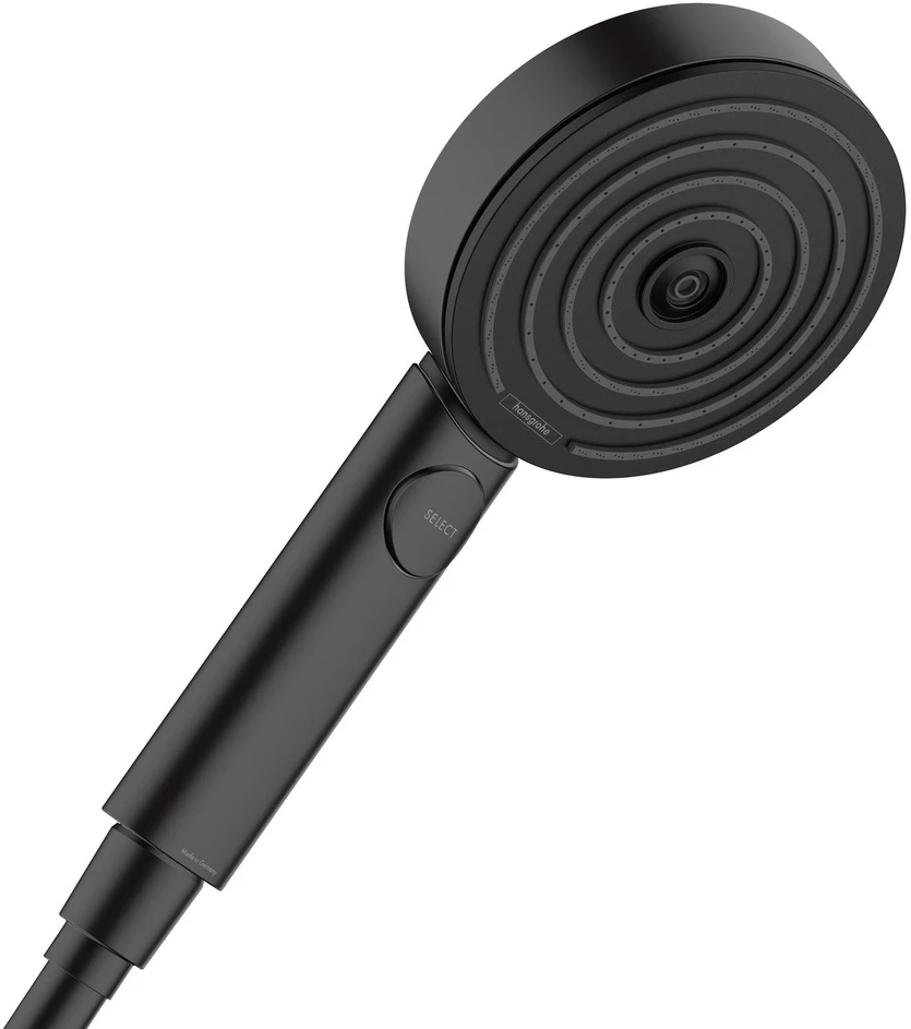 Dušo galvutė Hansgrohe Pulsify Select S 3jet Relaxation, juoda sp., 10.5 cm