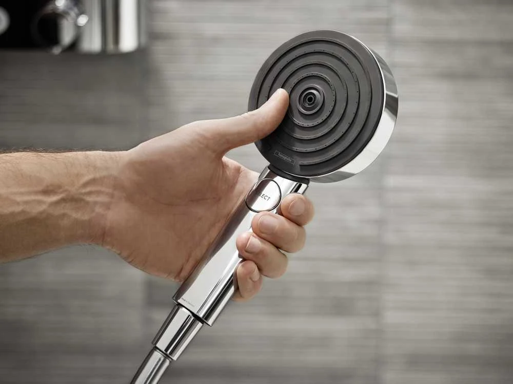 Hansgrohe Dušo galvutė Pulsify Select S EcoSmart 24111000 chromo 105mm