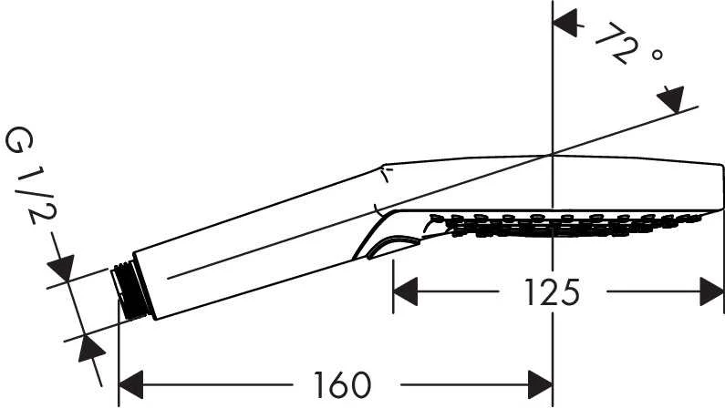 Rankinis dušas Hansgrohe Raindance Select S 26531400