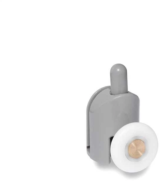 Thema Lux Thema_Lux Viengubi apatiniai ratukai dušo kabinai, Ø 23 mm, 2 vnt
