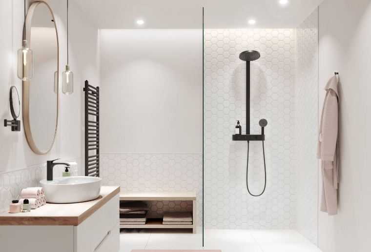 Dušo komplektas su maišytuv Hansgrohe Pulsify S ShowerTablet