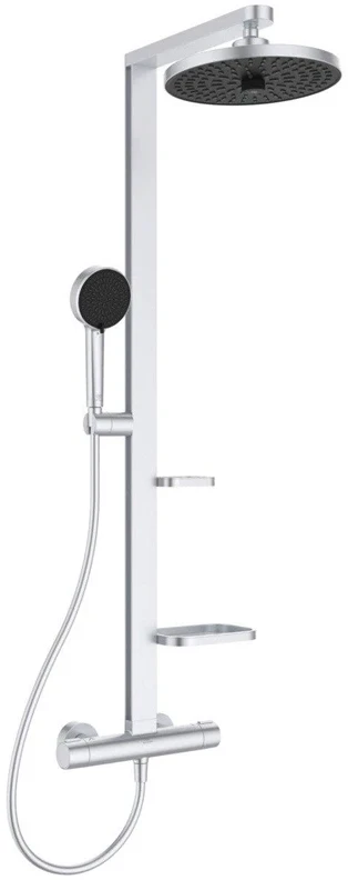 Ideal Standard Ideal_Standa TERMOSTATINIS DUŠO KOMPLEKTAS ALU+ SIDABRINIS MATINIS