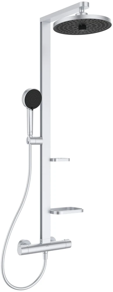 Ideal Standard Ideal_Standa TERMOSTATINIS DUŠO KOMPLEKTAS ALU+ SIDABRINIS MATINIS