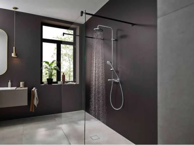 Hansgrohe Termostatinis dušo komplektas VERNIS BLEND 26276000 chromo