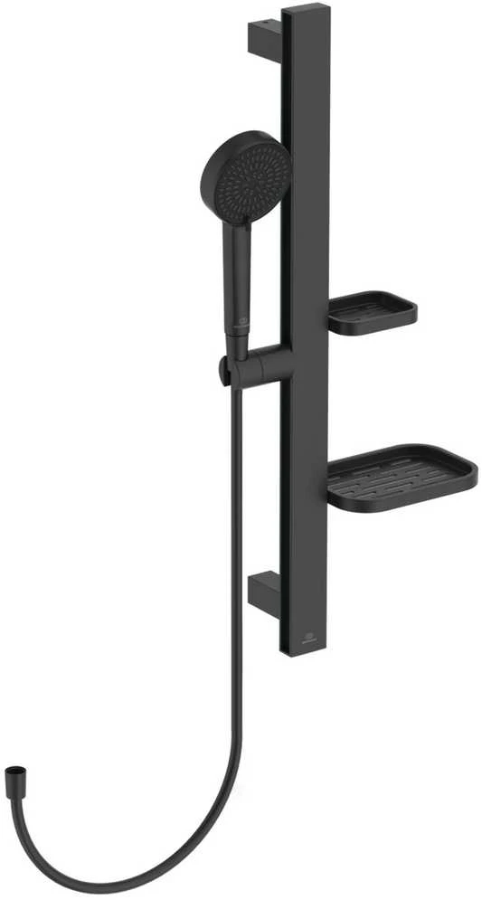 Ideal_Standa Dušo komplektas Ideal Standard Alu+ Juodas Matt, juoda