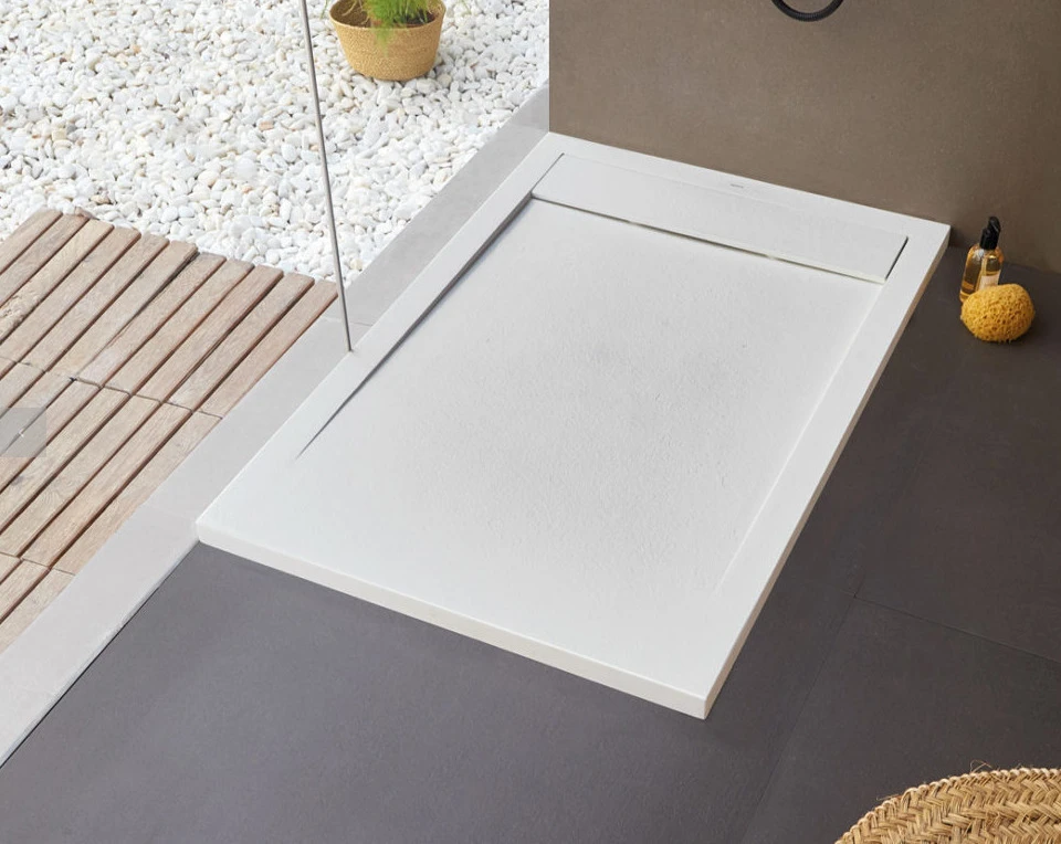 Masterjero Brodzik galeria plakatu SHOWER TRAY NEW YORK 120X80 CM Baltas